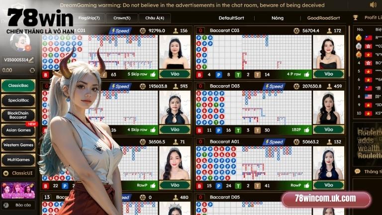 Dream Gaming: Sảnh yêu thích của dân chơi VIP
