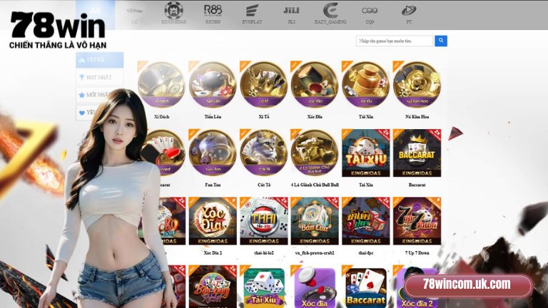 Game bài 78Win giúp bạn tận hưởng cảm giác thắng lớn mỗi ngày