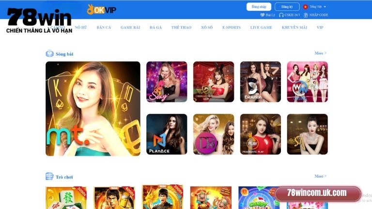 Giới thiệu 78Win - Giải trí đẳng cấp cùng nhà cái uy tín